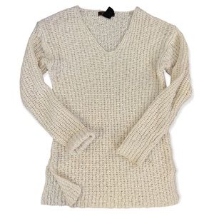 Vintage cream knit sweater